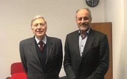 دیدار دو رئیس انجمن ایران و ایتالیا در اروپا