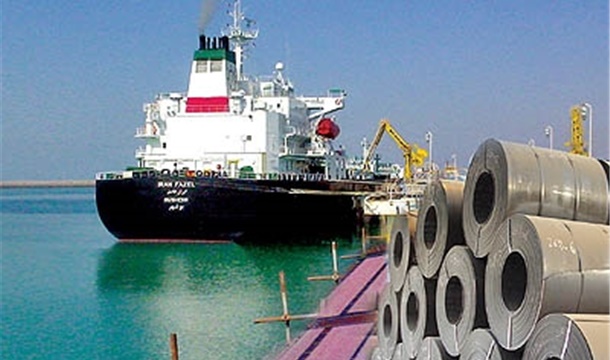 کاهش حدوداً ۱۹ درصدی صادرات فولاد ایران در ۵ ماهه نخست سال جاری